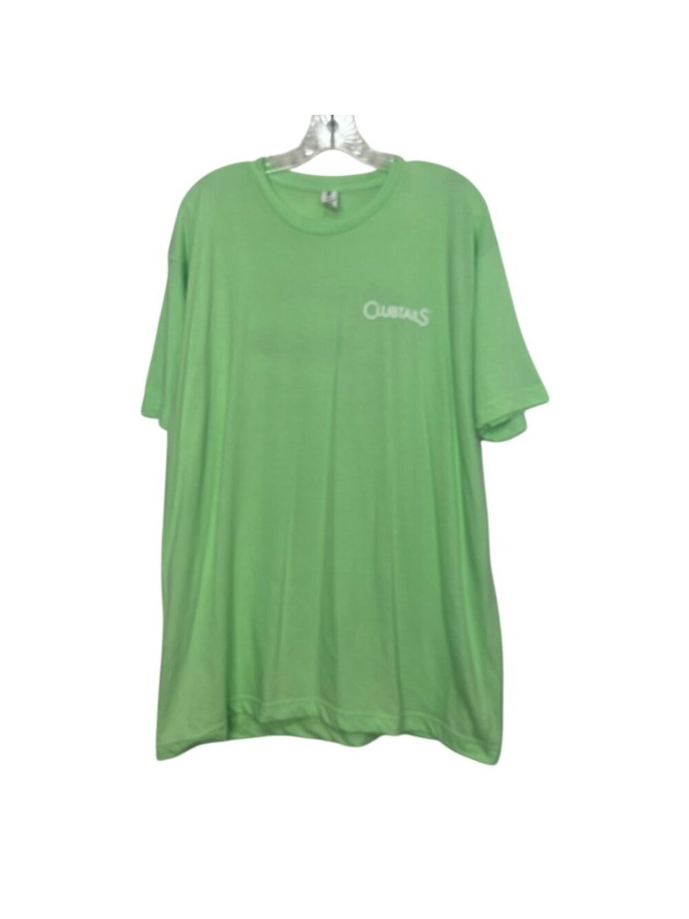 Clubtails Sunny Margarita Graphic TShirt XL Green Tultex Cotton Blend